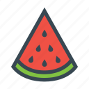 food, fruit, healthy, slice, sweet, watermelon