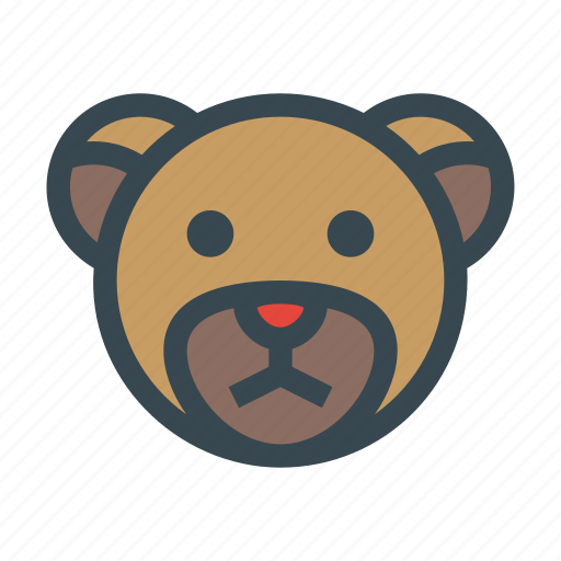 Animal, bear, head, teddy icon - Download on Iconfinder
