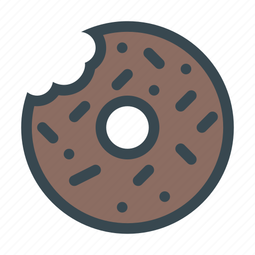 Bakery, bite, donut, doughnut, round icon - Download on Iconfinder