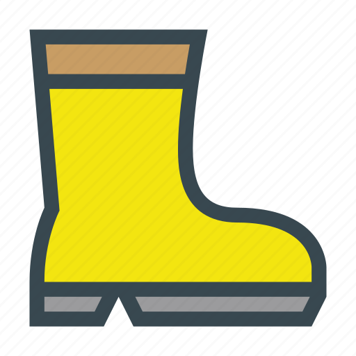 Boots, farmin, footwea, gardening, rain, water icon - Download on Iconfinder