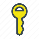 house, key, lock, property, security