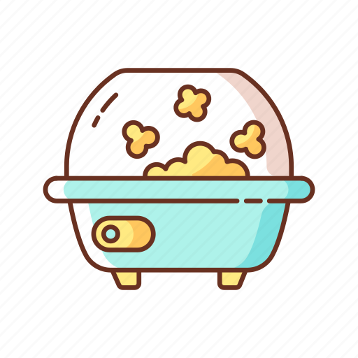 Kitchen tool, popcorn, appliance, food icon - Download on Iconfinder