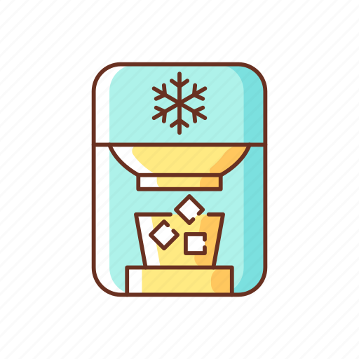 Ice cube, freezer, appliance, refrigerator icon - Download on Iconfinder