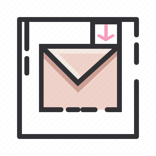 Communication, envelope, incoming, letter, mail, message, office icon - Download on Iconfinder