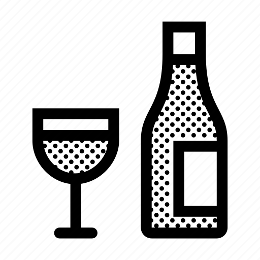 Alcohol, bottle, cup, drink, drinking, wine icon - Download on Iconfinder