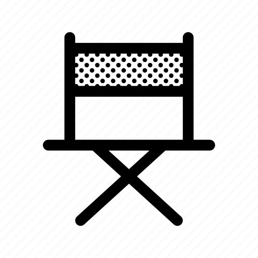 Chair, cinema, director, folding, furniture icon - Download on Iconfinder