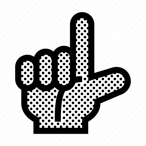 Finger, front, gesture, hand, index, pointer icon - Download on Iconfinder