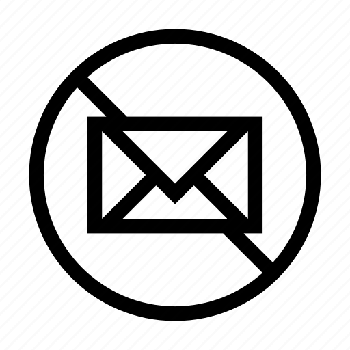 Blocked, denied, email, forbidden, mail icon - Download on Iconfinder