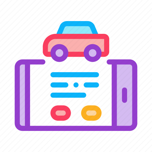 App, autopilot, car, control, phone, smart, technology icon - Download on Iconfinder