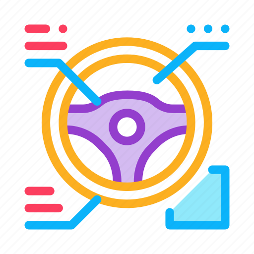 Autopilot, characteristics, drive, help, satellite, smart, wheel icon - Download on Iconfinder