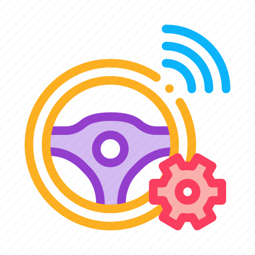 Autopilot, car, drive, help, network, smart, technology icon - Download on Iconfinder