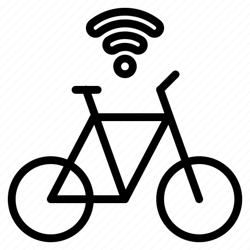 Bicycle, bike, cycle, smartcity, technology, transportation icon - Download on Iconfinder