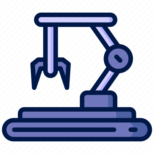 Arm robot, industry, machine, robot icon - Download on Iconfinder