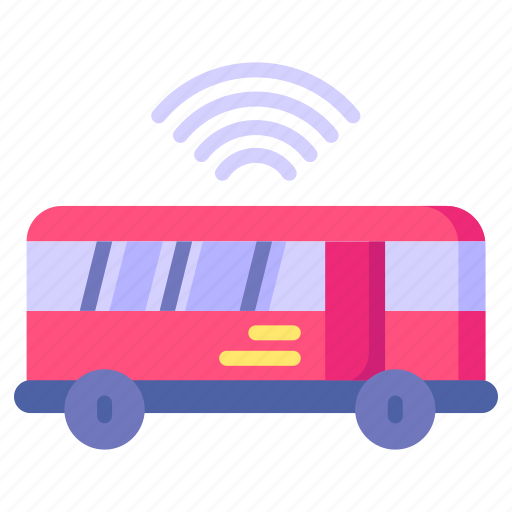 Smart bus, smart city, transportation, vehicle icon - Download on Iconfinder