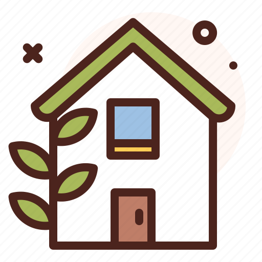 Green, house, urban, tech icon - Download on Iconfinder