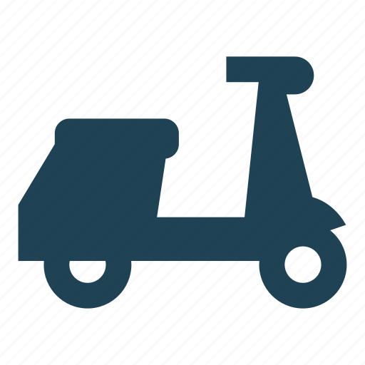City, motorbike, motorcycle, scooter, transport, transportation, vespa icon - Download on Iconfinder