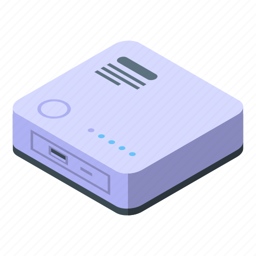 Smart, home, control, isometric icon - Download on Iconfinder