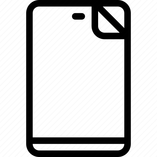 Foil, phone, protection, screen, smart, smartphone icon - Download on Iconfinder