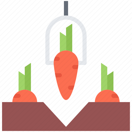 Carrot, farm, farmer, garden, harvest, manipulator, smart icon - Download on Iconfinder