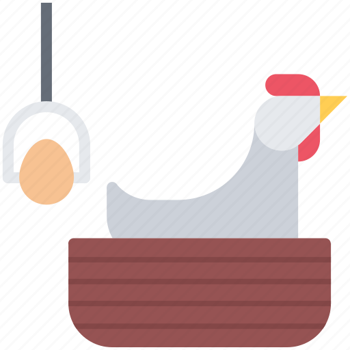 Egg, farm, farmer, garden, hen, manipulator, smart icon - Download on Iconfinder