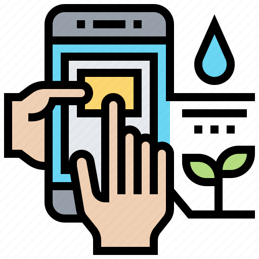 Agriculture, checking, farming, smartphone, technology icon - Download on Iconfinder