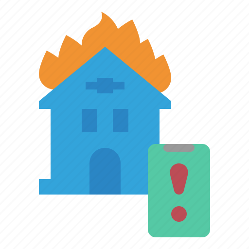 Alarm, fire, home, alert, smart icon - Download on Iconfinder