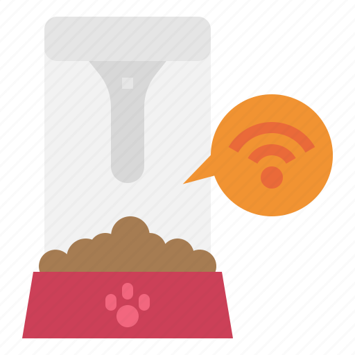 Pet, food, automatic, feed, wifi icon - Download on Iconfinder