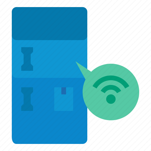 Smart, refrigerator, wifi, home, electric icon - Download on Iconfinder