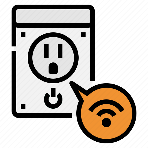 Smart, plug, wifi, socket, electric icon - Download on Iconfinder