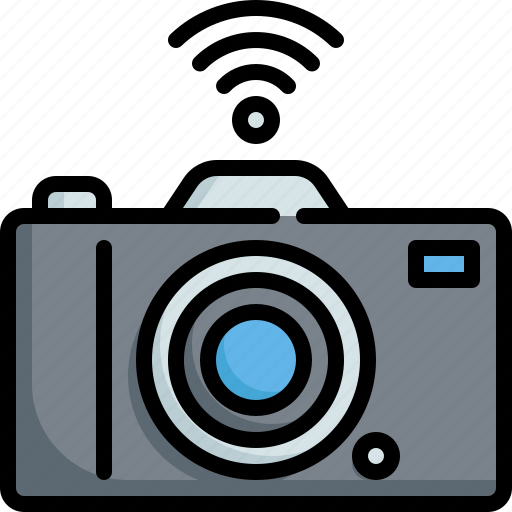 Camera, smart, home, internet, house, photo icon - Download on Iconfinder