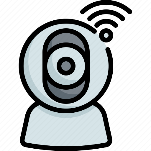 Ip, camera, smart, home, internet, house, security icon - Download on Iconfinder