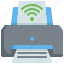 printer, smart, home, internet, house, device, network 