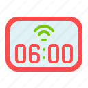 smart clock, clock, digital alarm clock, alarm clock, clock time, electronic, internet of things, watch, time