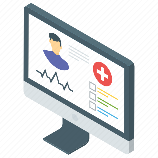 Medical website, online checkup, online doctor, online pharmacy, smart gadget icon - Download on Iconfinder