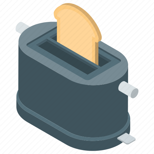 Bread toaster, home appliance, kitchen appliance, oven, toaster icon - Download on Iconfinder