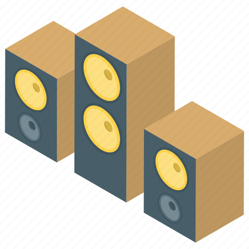 Audio speakers, music, output device, sound system, speakers icon - Download on Iconfinder