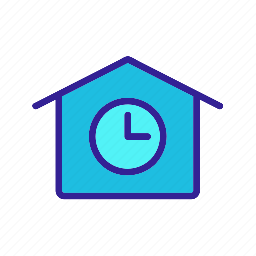 Building, contour, furniture, home, house, smart icon - Download on Iconfinder