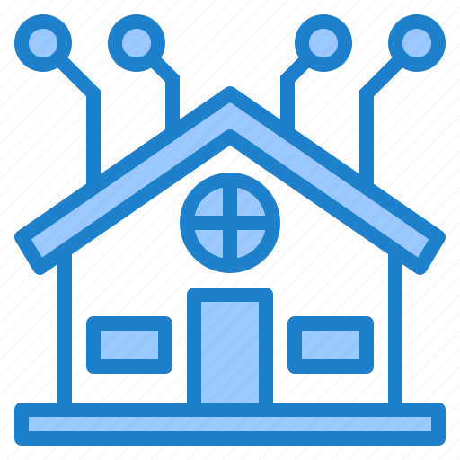 Building, home, house, network, smart icon - Download on Iconfinder