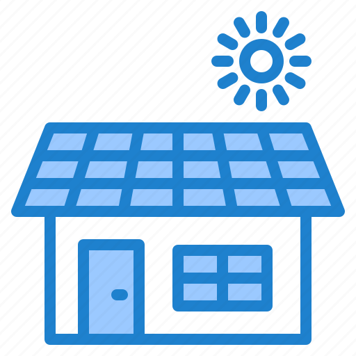 Building, energy, home, roof, solar icon - Download on Iconfinder