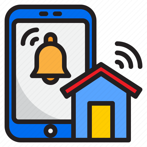 Building, estate, house, notification, smart icon - Download on Iconfinder