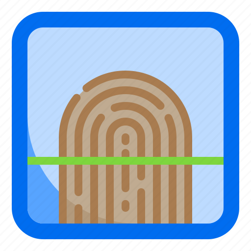 Fingerscan, mobile, mobilephone, scan, smartphone icon - Download on Iconfinder