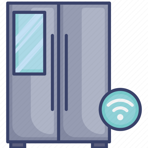 Appliance, fridge, home, kitchen, wireless icon - Download on Iconfinder