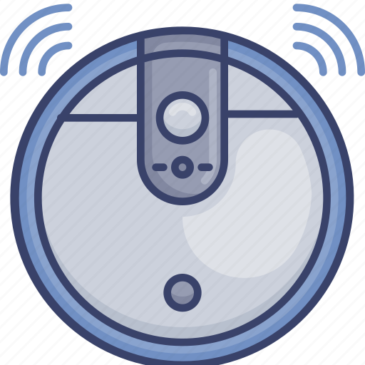 Cleaner, connect, electronic, roomba, sensor, vaccuum, wireless icon - Download on Iconfinder