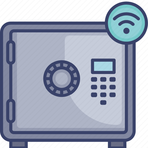 Control, protection, safe, security, vault, wireless icon - Download on Iconfinder