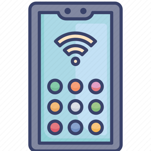 Control, phone, pin, security, smartphone, wireless icon - Download on Iconfinder