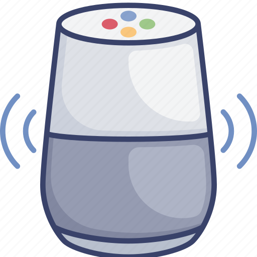 Alexa, audio, device, electronic, sound, speaker icon - Download on Iconfinder