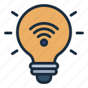 bulb, light, home, internet, technology, smart bulb
