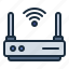 wifi, router, home, smart, internet, technology 