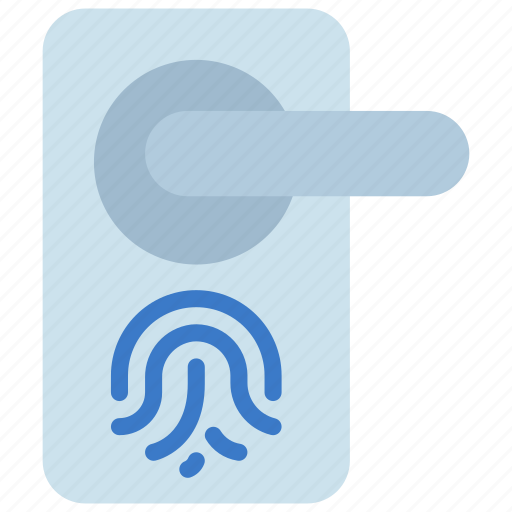 Biometrics, door, handle, domotics, automation icon - Download on Iconfinder