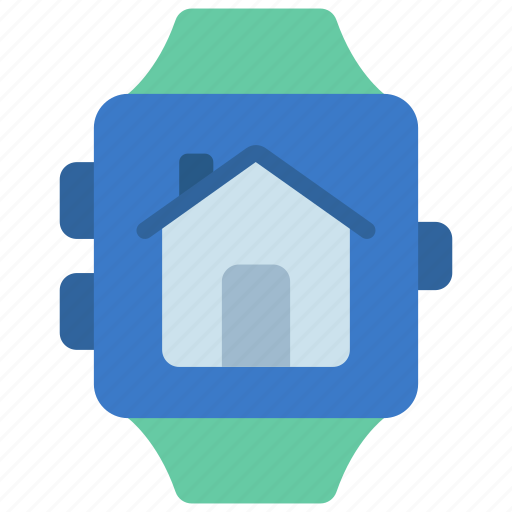Home, smart, watch, domotics, automation icon - Download on Iconfinder